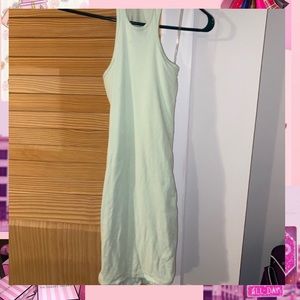 Mint green dress